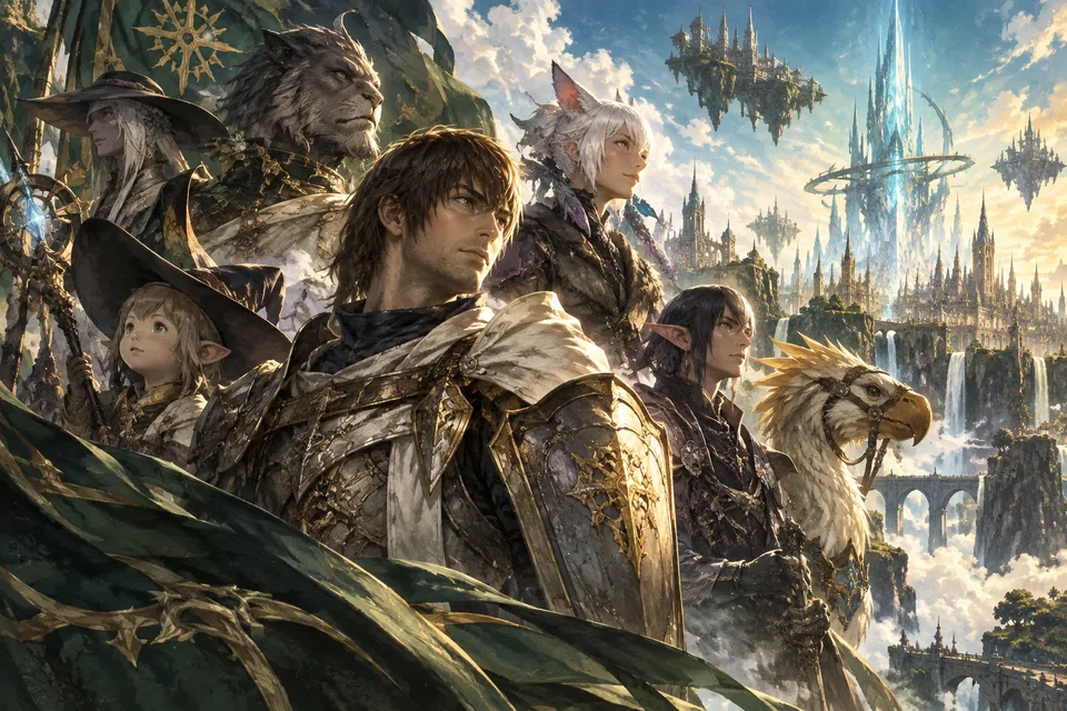 Artwork for Final Fantasy XIV Online