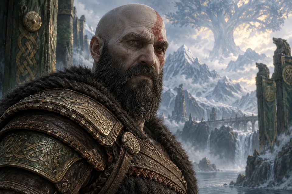 Artwork for God of War Ragnarök